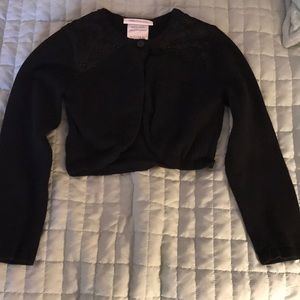 Bonnie Jean shrug sweater